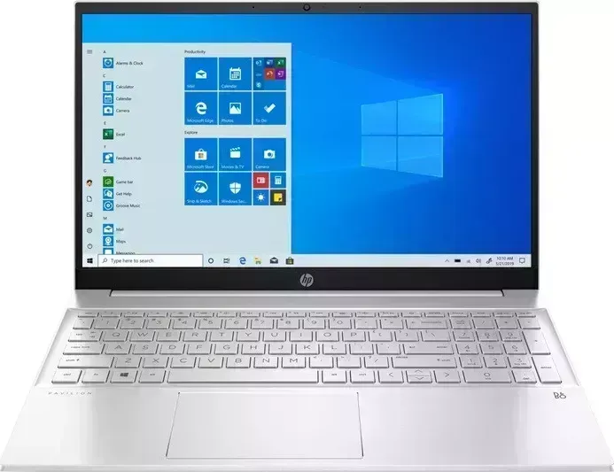 Ноутбук HP Pavilion 15-eg0125ur WinHome Silver (4E1C1EA)