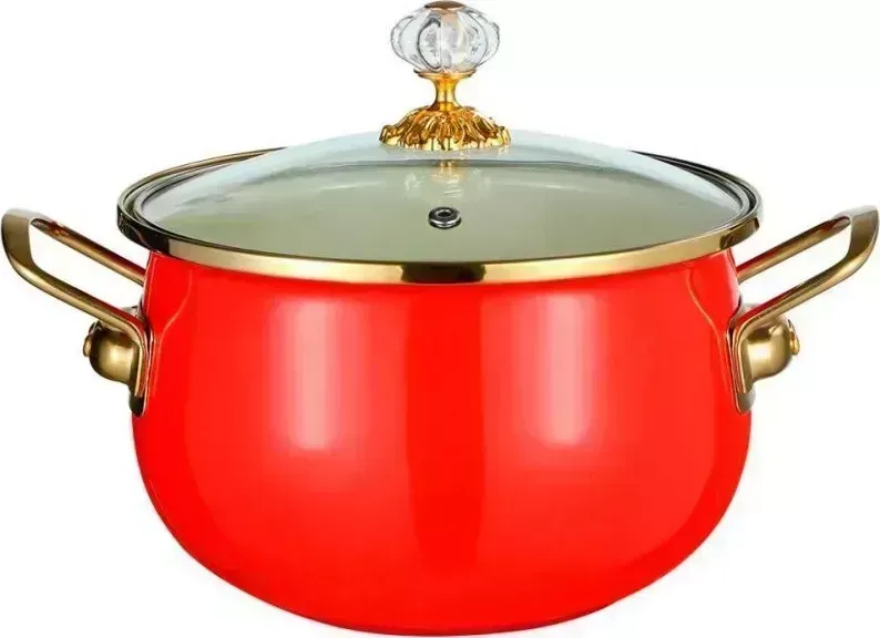 Кастрюля ZEIDAN Z-80117-01 SCARLET 5л