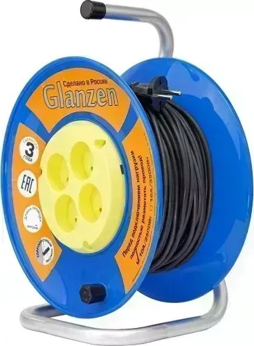 Аксессуар для садовой техники для садовой техники Glanzen EB-20-014 (на катушке, б/з, 4роз. 20м)