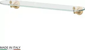 Полка стеклянная 3SC 60 см Stilmar матовое золото (STI 315)