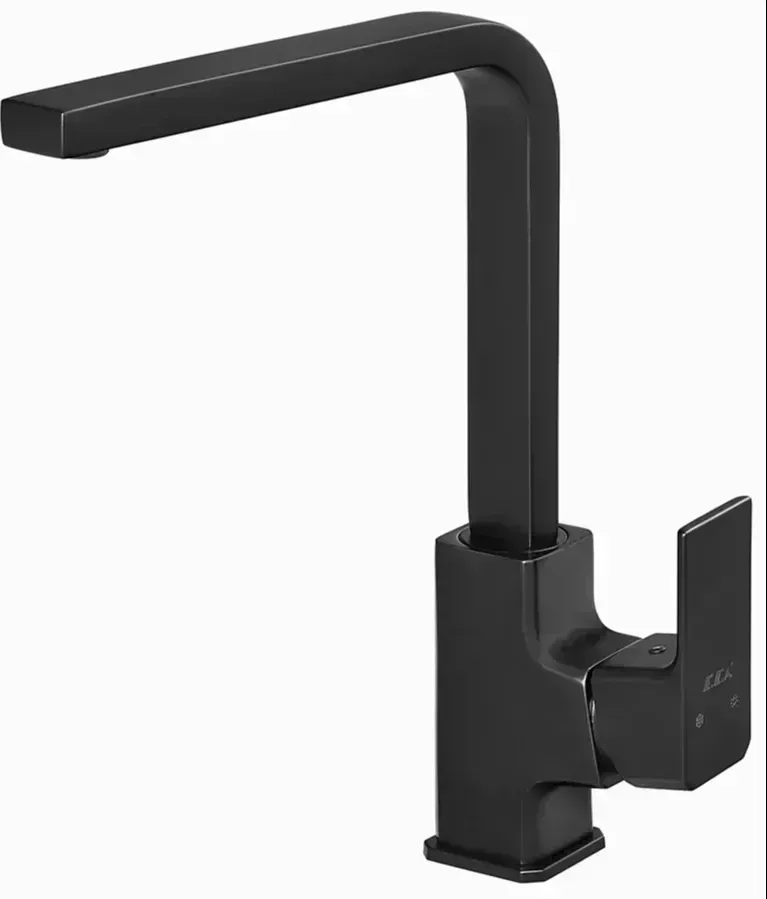 Смеситель для кухни E.C.A TIERA 102118123C1EX матовый черный