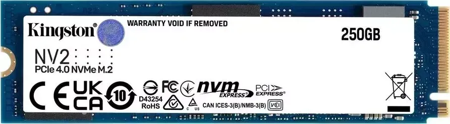 SSD накопитель KINGSTON 250GB NV1 (SNV2S/250G)
