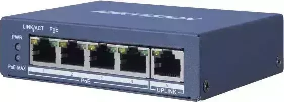 Коммутатор Hikvision DS-3E0505P-E