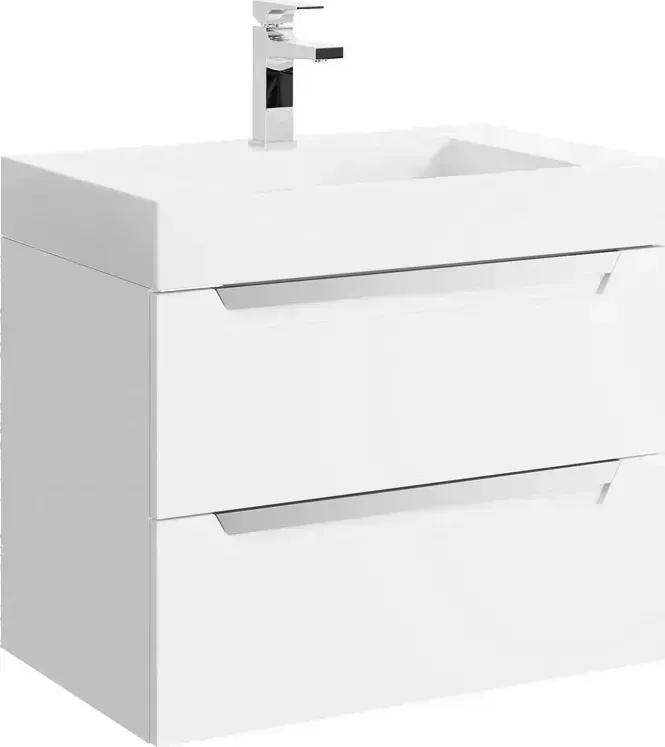 Тумба Aqwella Cube CUB0107W белый