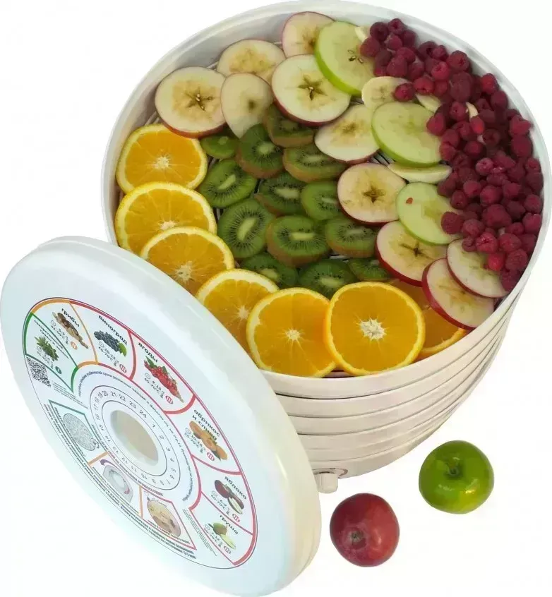 Сушилка для овощей и фруктов СЛАВДА продуктов DVH37-500/7