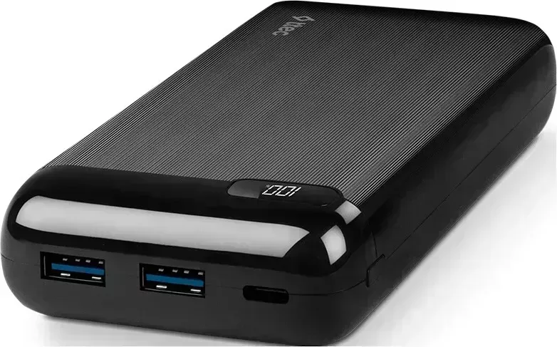 Внешний аккумулятор Ttec PowerSlim LCD PD QC Черный (2BB186S)