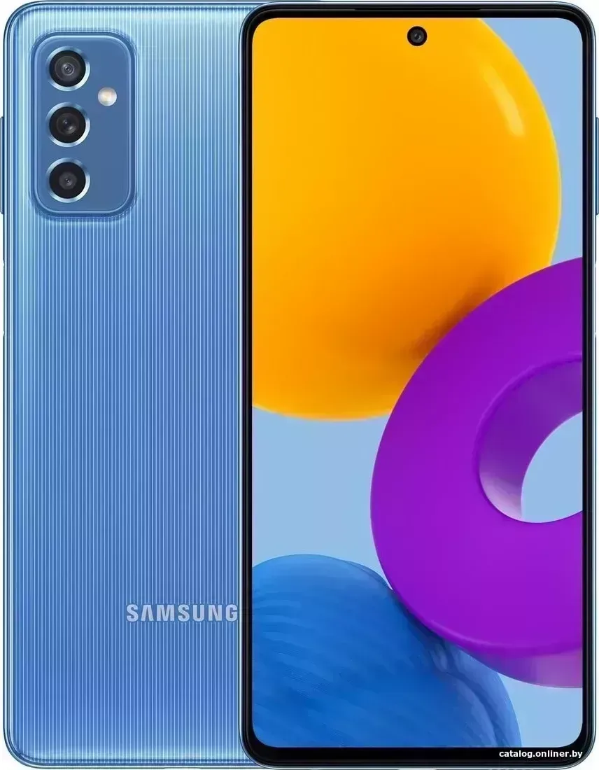 Телефон SAMSUNG Смартфон Galaxy M52 5G 8/128GB BLUE (SM-M526)