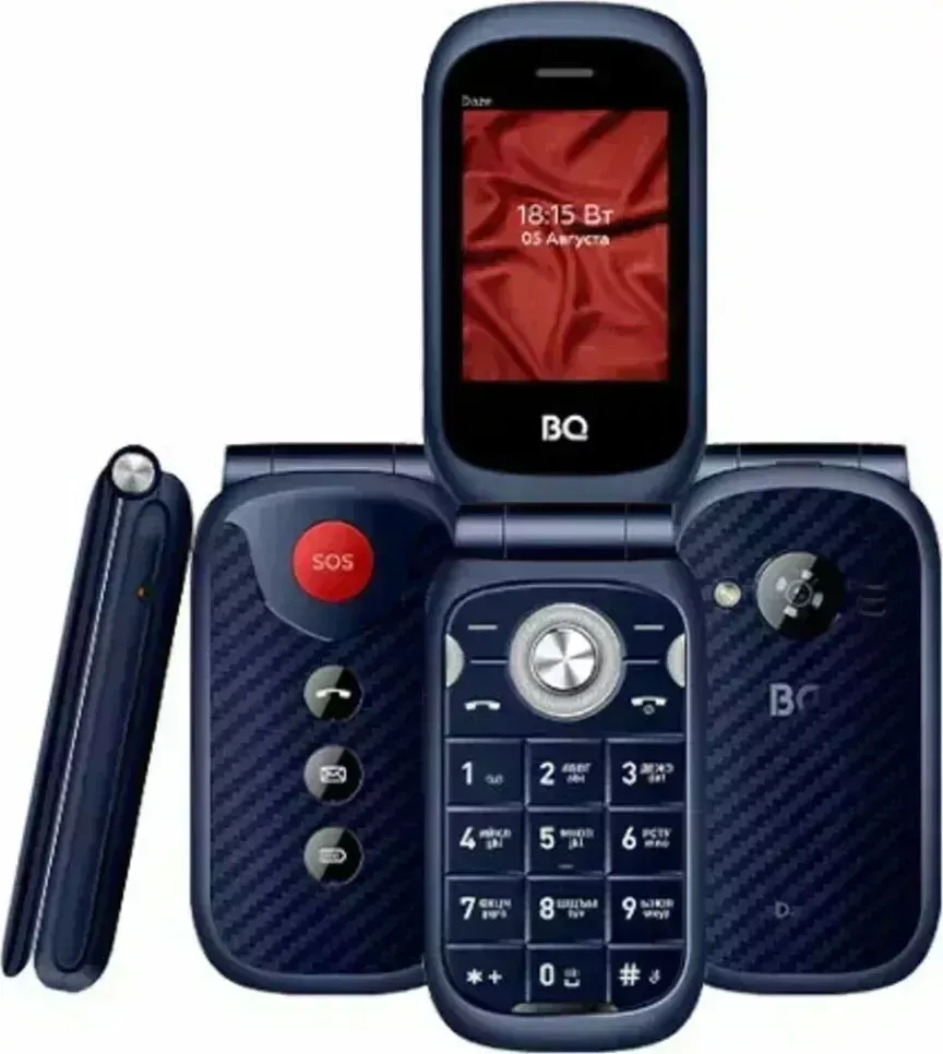 Телефон BQ Смартфон 2451 Daze Dark Blue