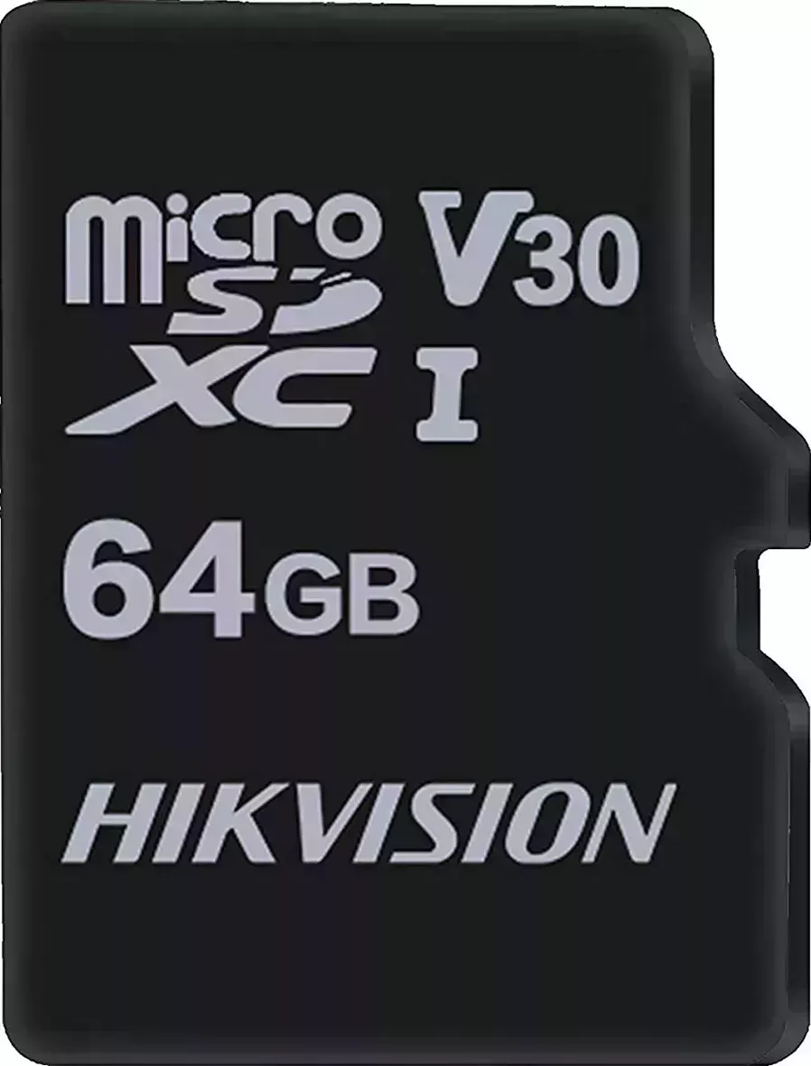 Карта памяти Hikvision microSDXC HS-TF-C1(STD)/64G/ADAPTER