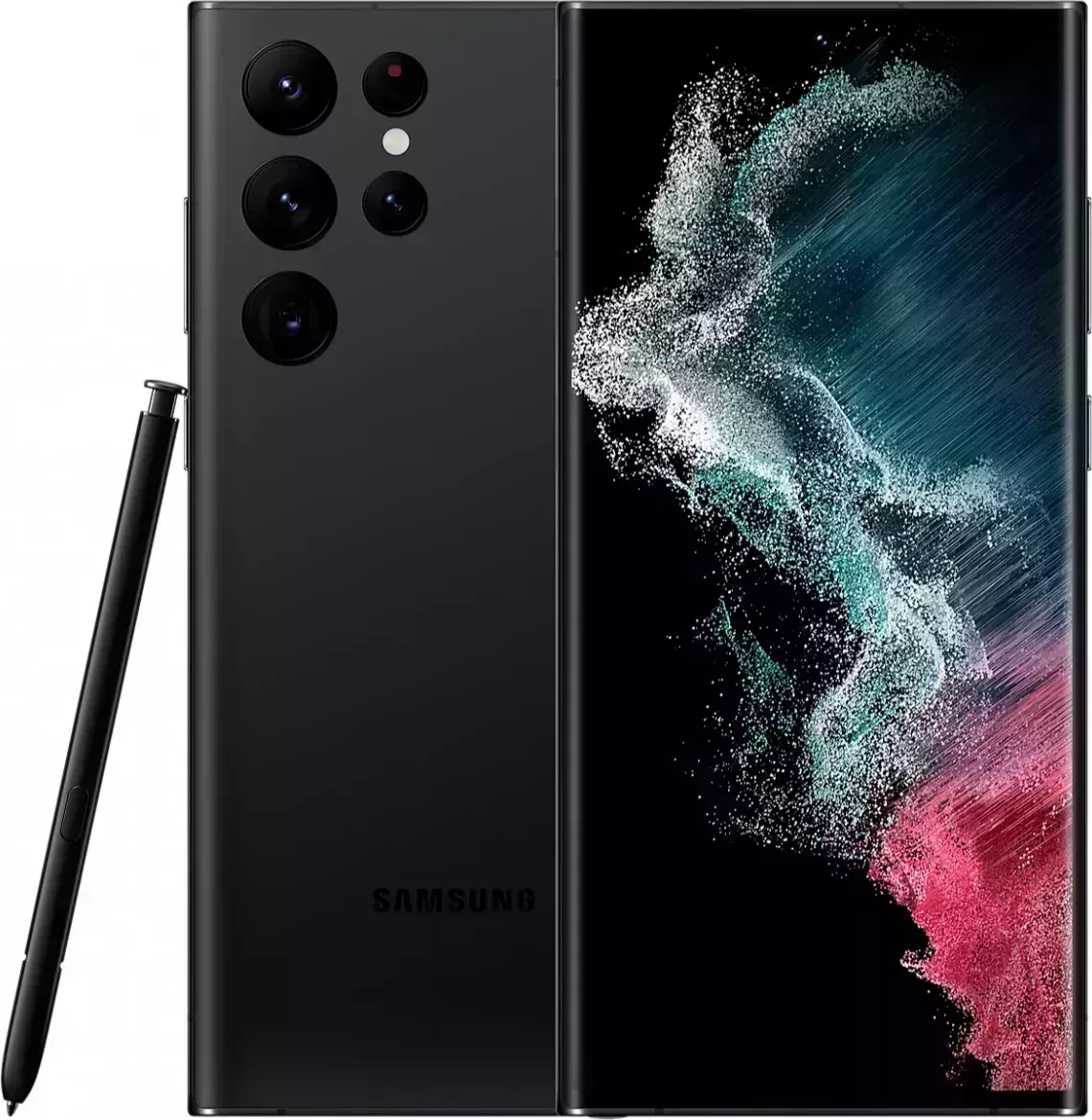 Телефон SAMSUNG Смартфон Galaxy S22 Ultra 5G 128GB BLACK (SM-S908)