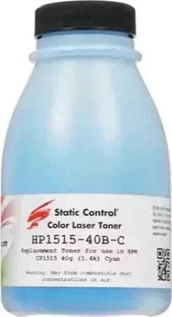 Расходный материал для печати Static Control HP1515-40B-C