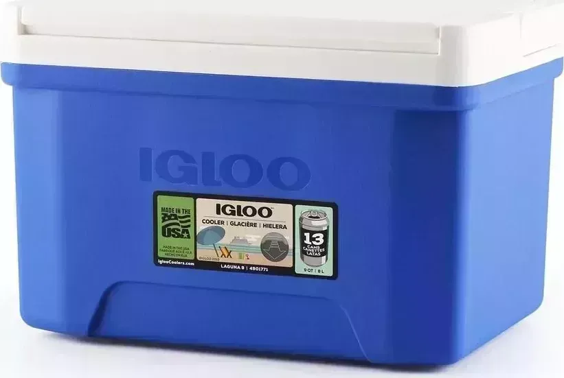Холодильник авто IGLOO Автомобильный Laguna 9 синий/белый (00032477)