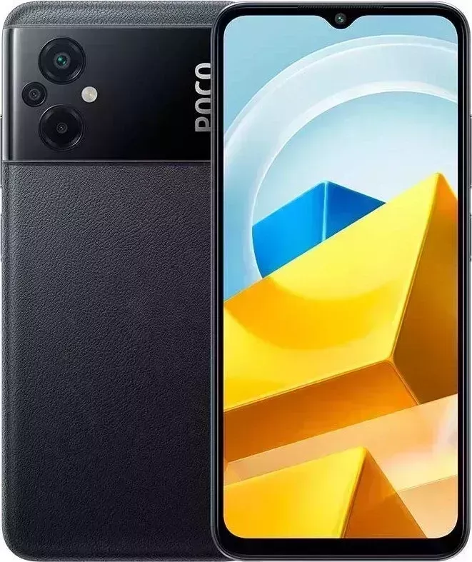 Телефон POCO M5 4/128Gb черный