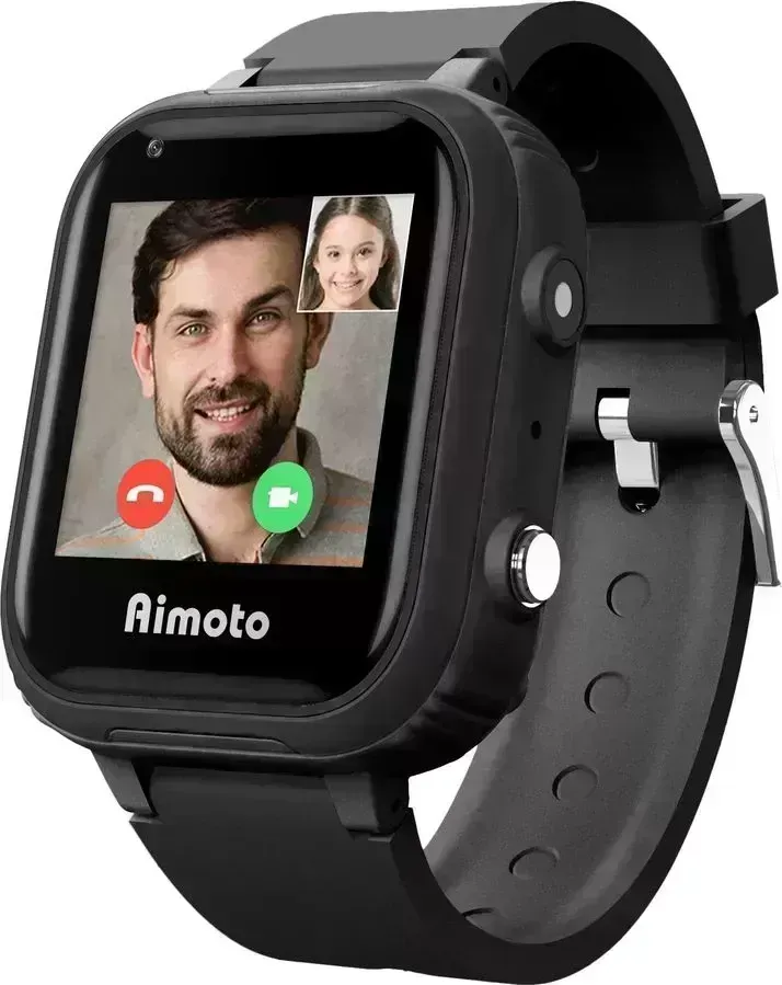 Умные часы Кнопка Жизни Aimoto Pro 4G черный/черный (8100801)