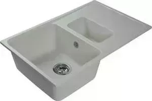Мойка кухонная HARTE H-6078k-331 780х490 мм белый
