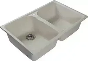 Мойка кухонная HARTE H-8078z-331 780x490 мм белый