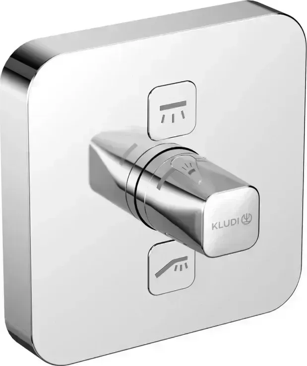 Смеситель для ванны Kludi Push 387110538 (внешняя монтажная часть)