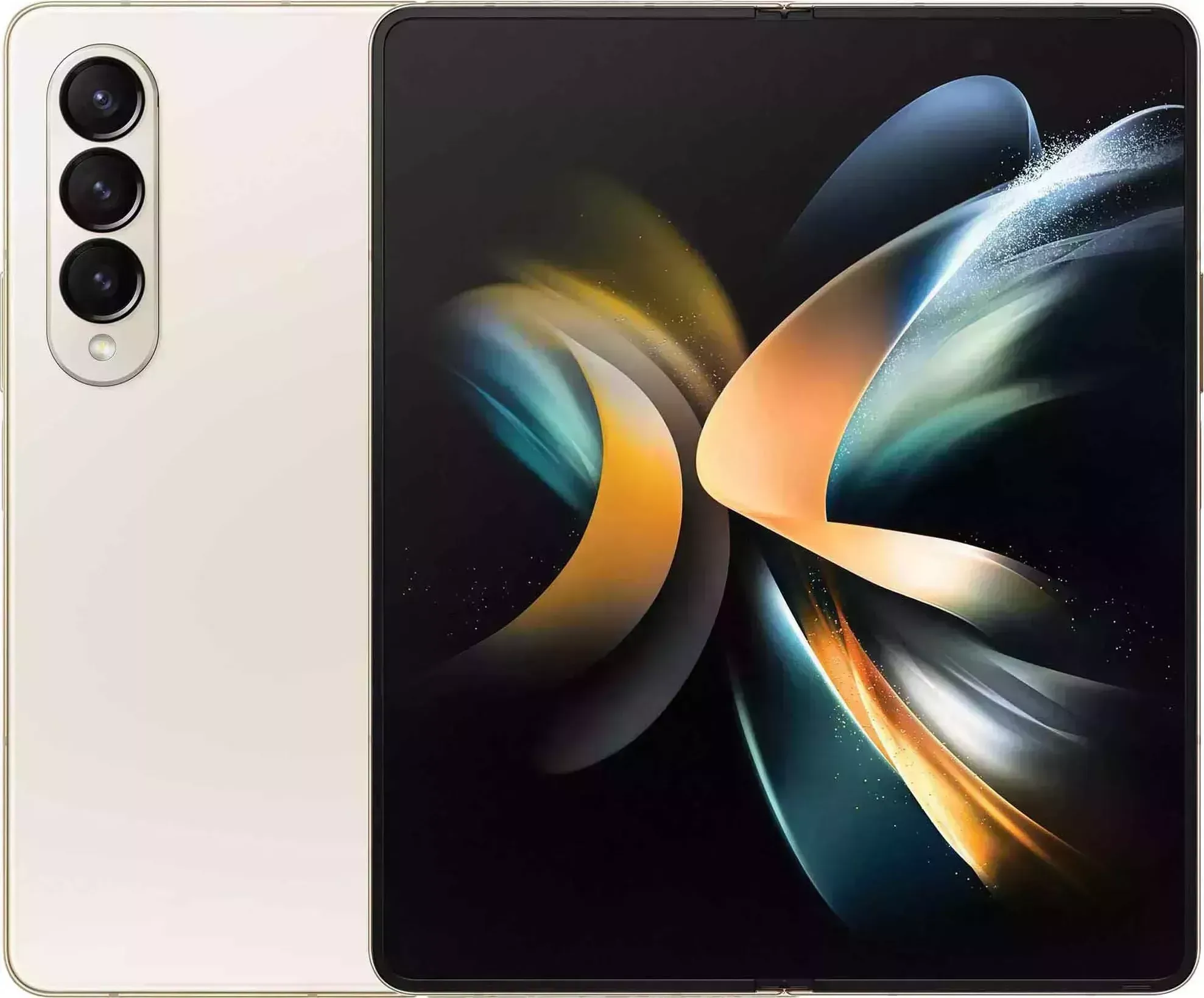 Телефон SAMSUNG Смартфон Galaxy Z Fold 4 12/256Gb бежевый (SM-F936BZEDMEA)