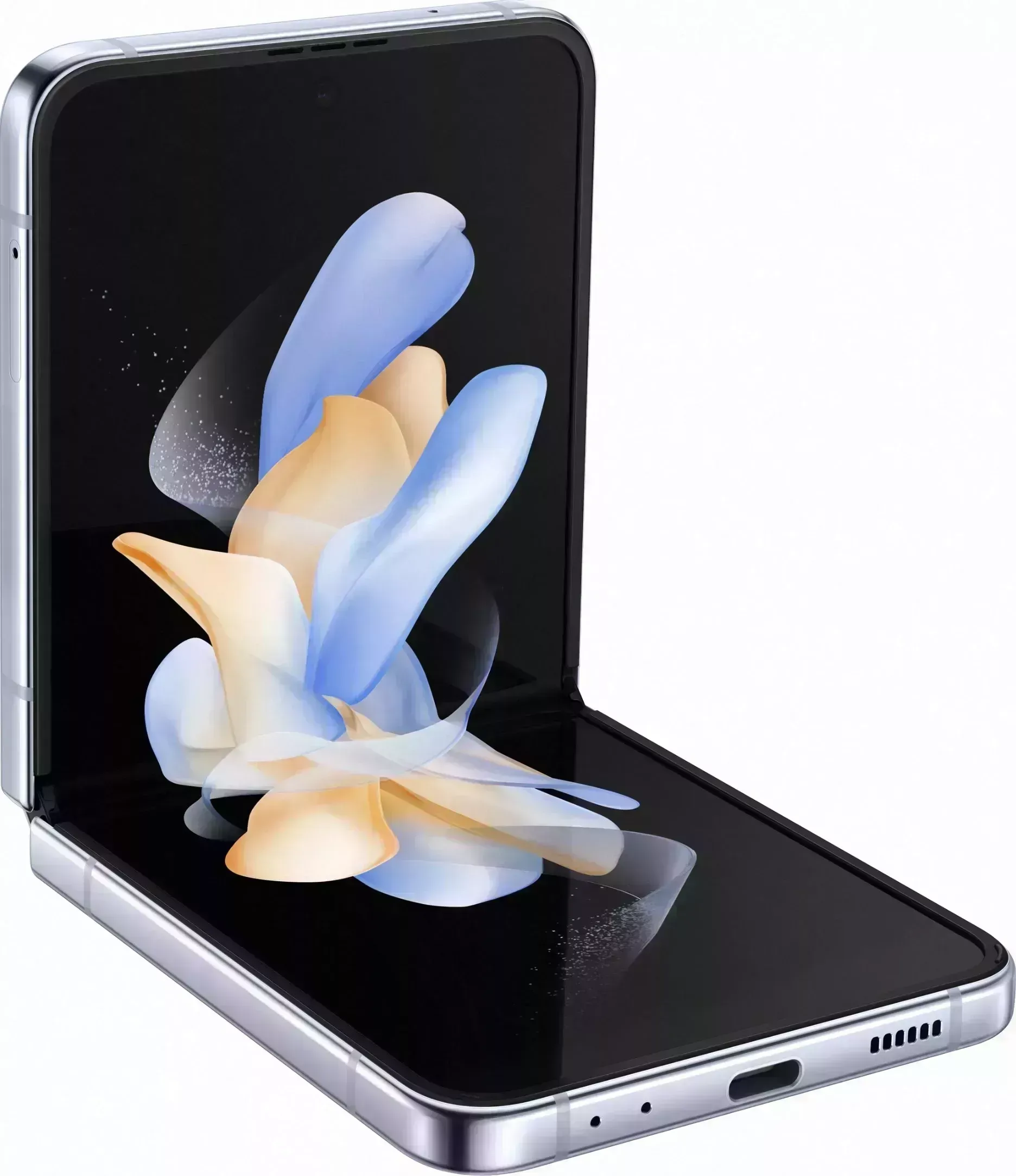 Телефон SAMSUNG Смартфон Galaxy Z Flip 4 8/256Gb голубой (SM-F721BLVEMEA)
