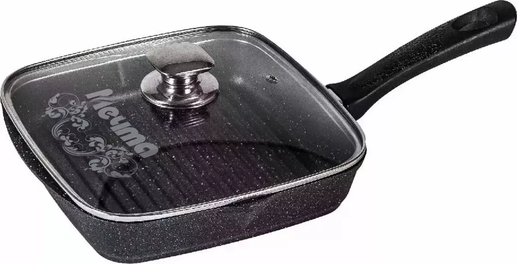 Сковорода МЕЧТА Гранит black 28х28см (С68802)