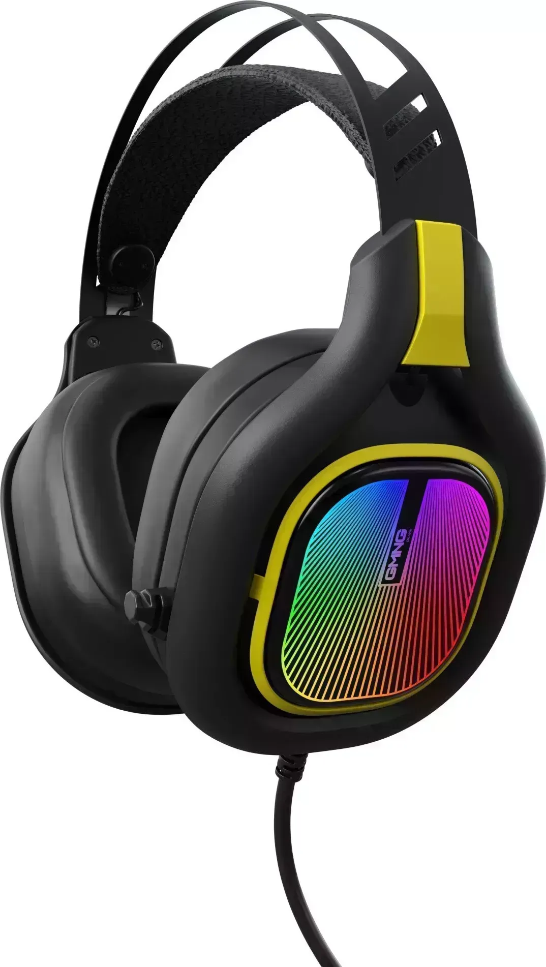 Гарнитура OKLICK GMNG HS-L630G черный/желтый