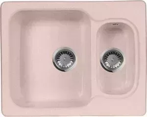 Мойка кухонная AquaGranitEx M-09 610х495 розовый (M-09 (315))