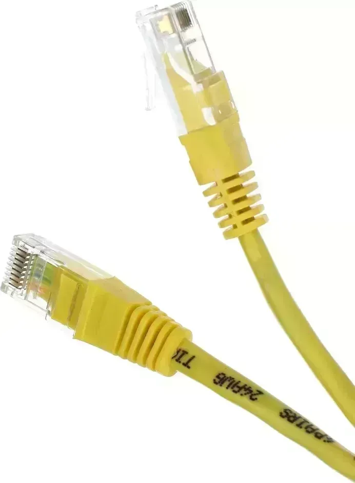 Кабель Telecom CAT5E UTP 20M YELLOW (NA102-Y-20M)