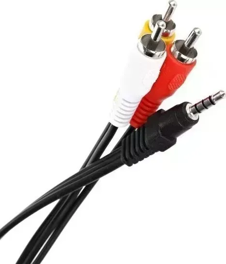 Кабель Telecom Audio 3.5мм TO 3RCA 1.5M (TAV4545-1.5M)