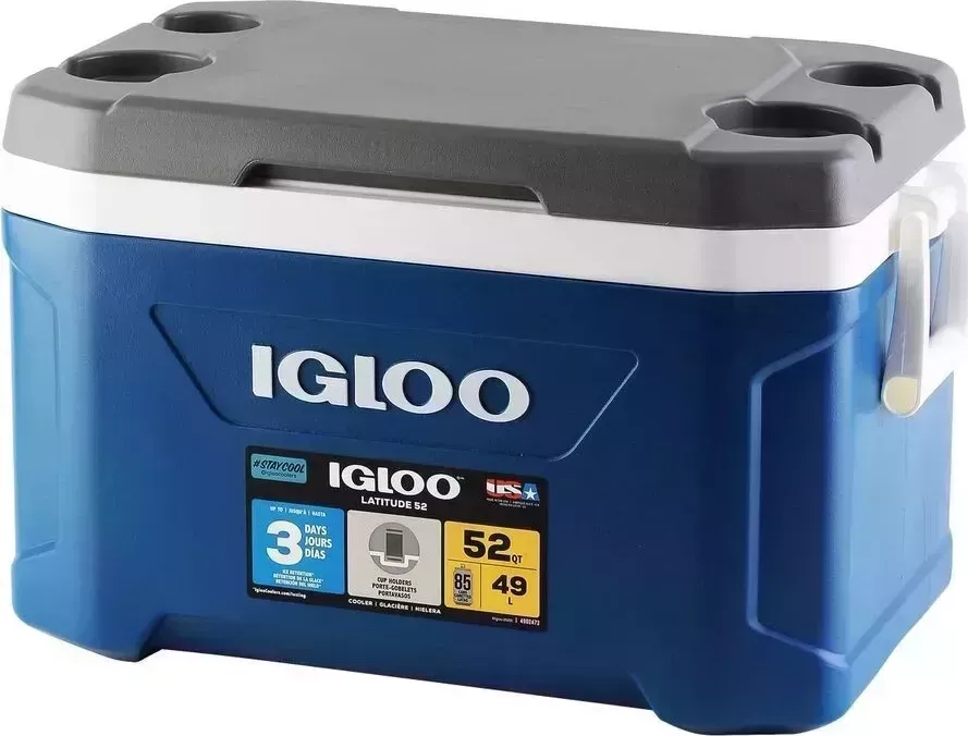 Сумка-холодильник IGLOO Latitude 52 синий/белый (00050338)