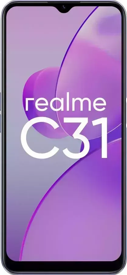 Телефон Realme C31 3/32Gb серебристый
