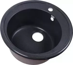 Мойка кухонная Rossinka 51 с сифоном (RS51R-Gray)