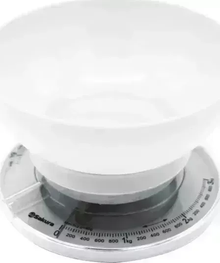 Весы кухонные SAKURA SA-6008W белый