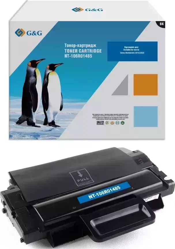 Расходный материал для печати G&G NT-106R01485 черный (Картридж)