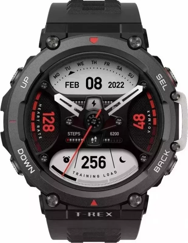 Умные часы Amazfit T-Rex 2 1.39 черный/черный (A2170)