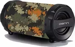 Портативная акустика Denn DBS370 green-red