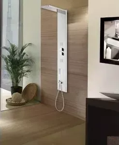 Душевая панель Bossini со смесителем, ручным и верхним душем (L00891.030)