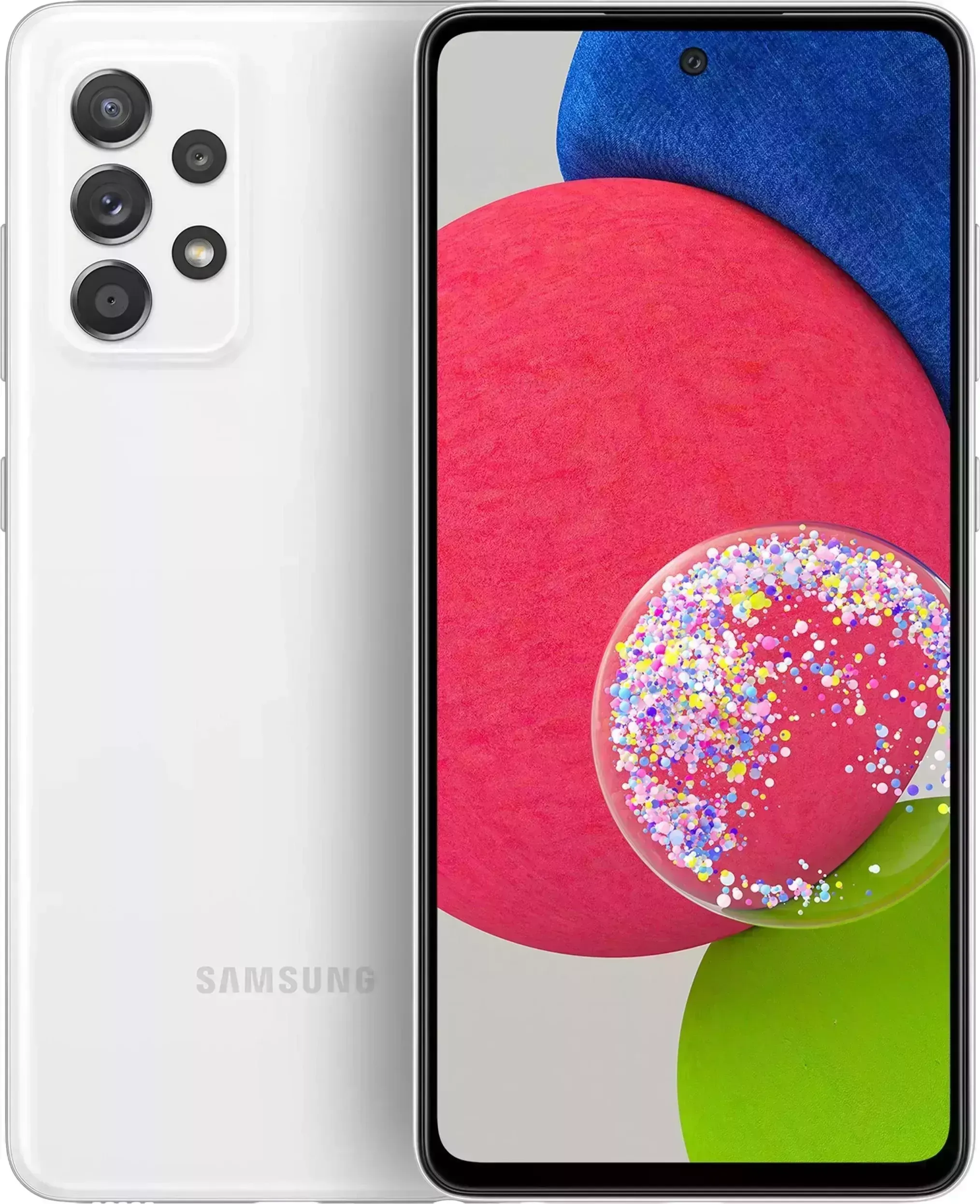 Телефон SAMSUNG Смартфон Galaxy A52s 8/256Gb белый (SM-A528B)