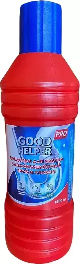 Чистящее средство GOODHELPER K-1200 для прочистки канализационных труб и стоков Средство и