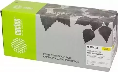 Расходный материал для печати CACTUS CS-CF302A желтый