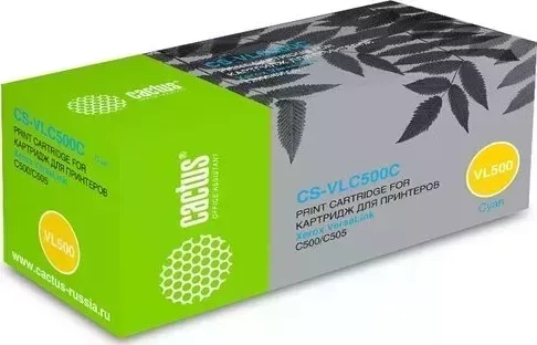 Расходный материал для печати CACTUS CS-VLC500CRU 106R03877 голубой