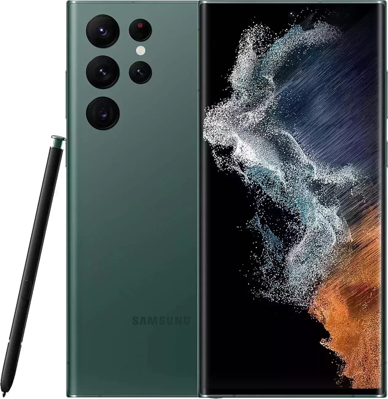 Телефон SAMSUNG Смартфон Galaxy S22 Ultra 5G 128GB GREEN (SM-S908)