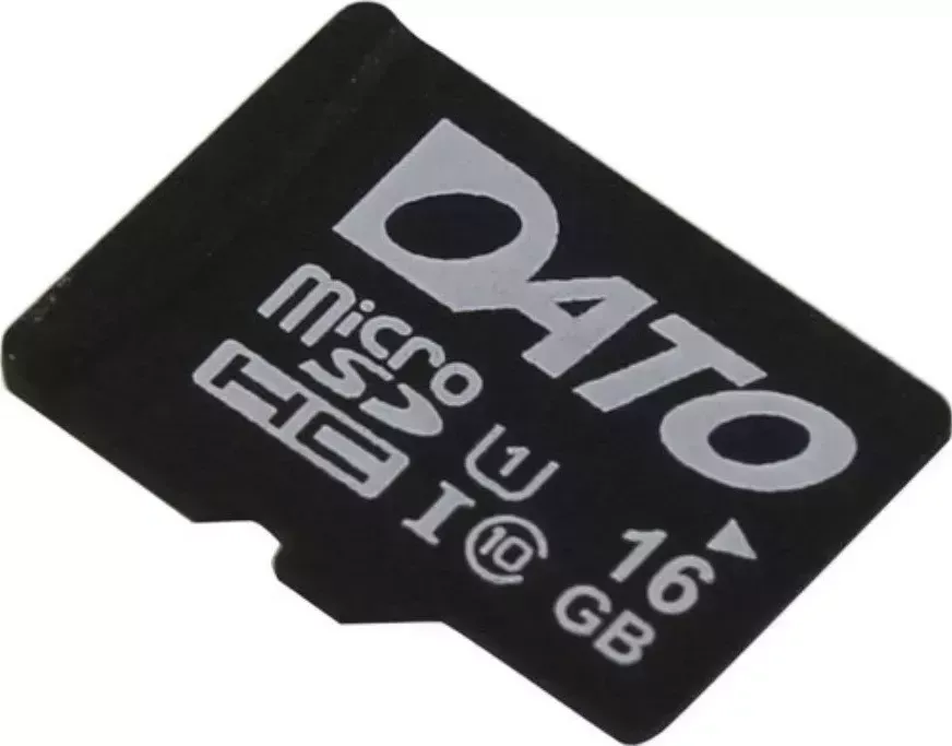 Карта памяти Dato microSDHC 16 ГБ Class 10 (DTTF016GUIC10)