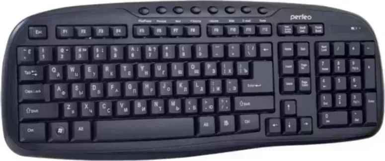 Клавиатура PERFEO ELLIPSE чёрная (PF-5192)
