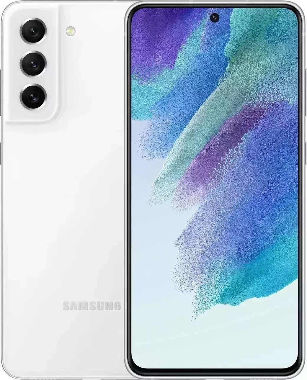 Телефон SAMSUNG Смартфон Galaxy S21 FE 8/256Gb белый (SM-G990E)