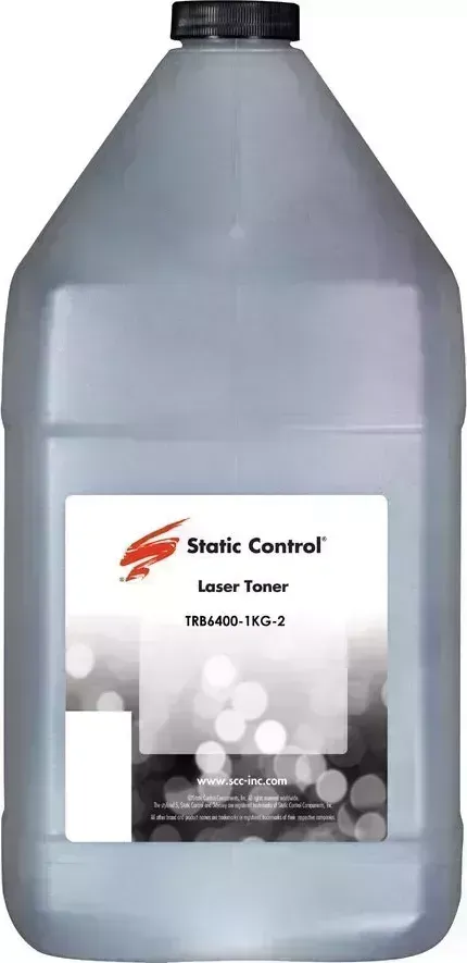 Расходный материал для печати Static Control TRB6400-1KG-2 черный 1000гр.