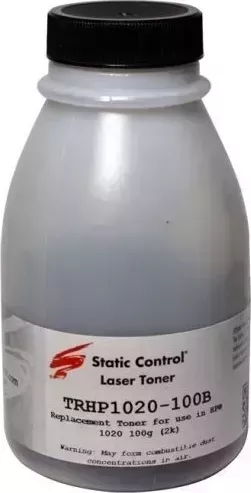 Расходный материал для печати Static Control TRHP1020-100B черный 100гр.