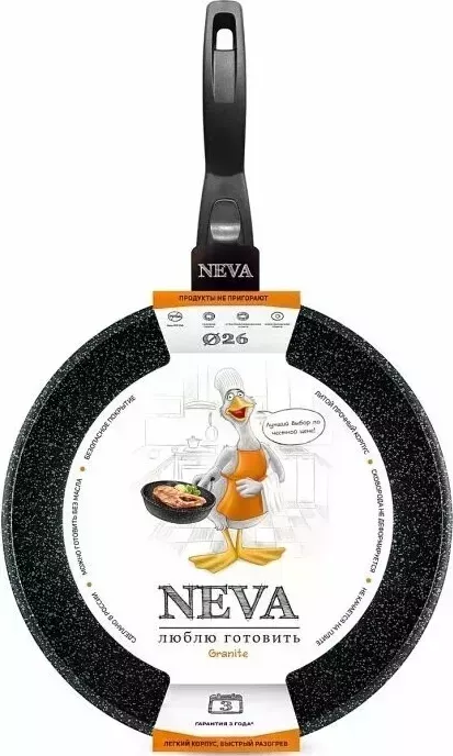 Сковорода NEVA Granite 26см (NG026)