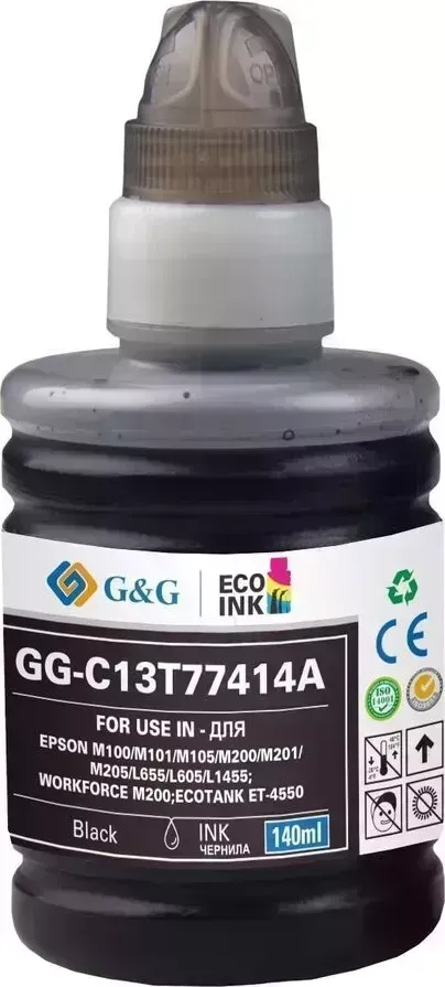 Расходный материал для печати G&G GG-C13T77414A черный (Картридж)