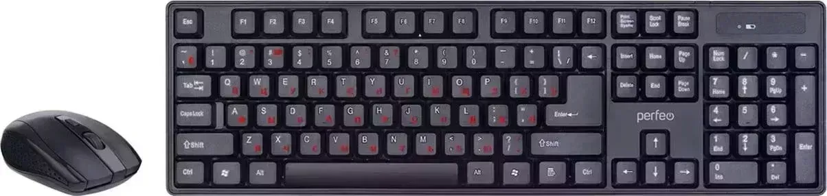 Клавиатура и мышь PERFEO мыши и клавиатуры UNITE (PF-A4786) Комплект и