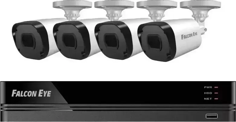 Комплект видеонаблюдения SMART Falcon Eye FE-104MHD KIT ДАЧА